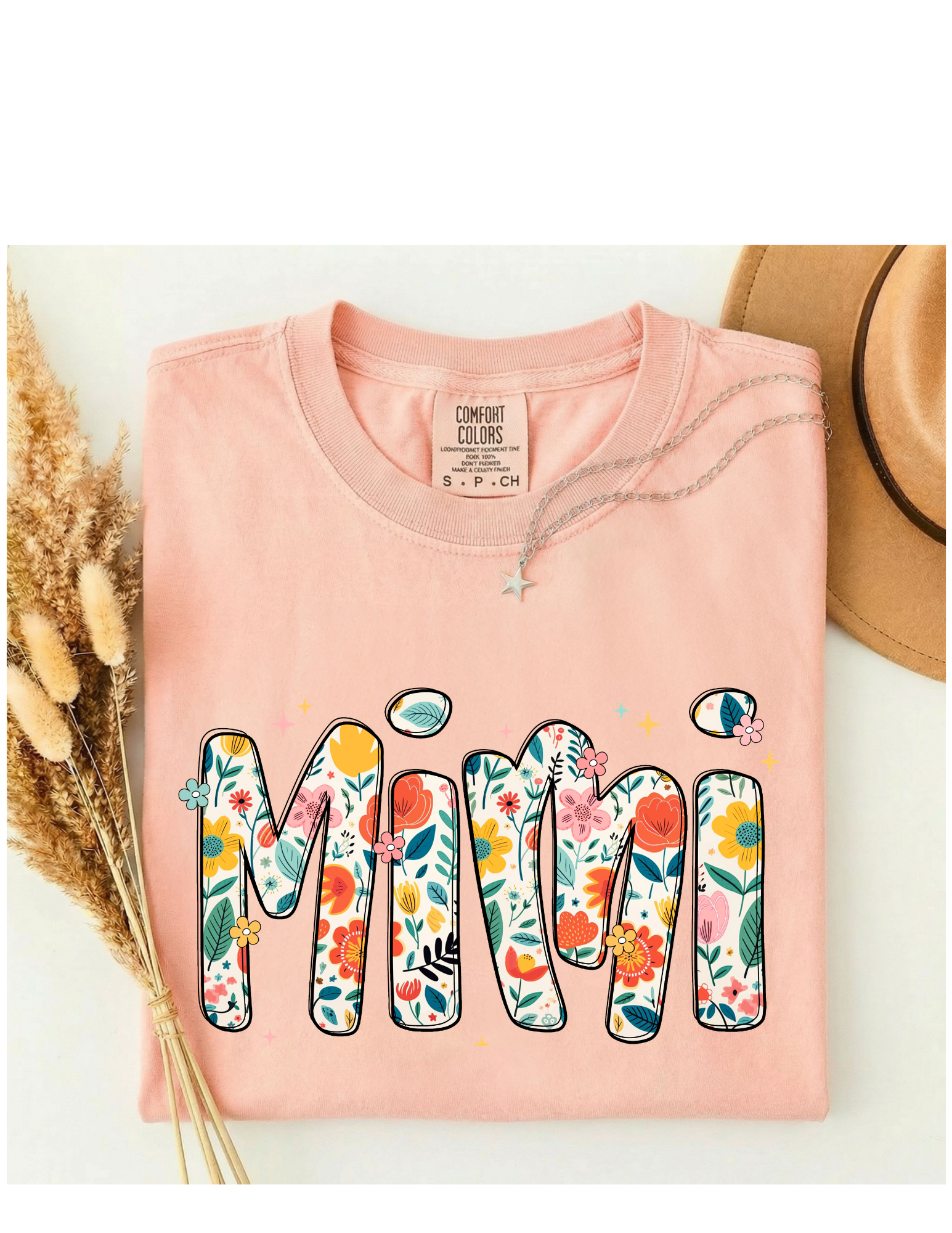 Boho Floral Mother's Day Tee-NO CUSTOMIZATIONS