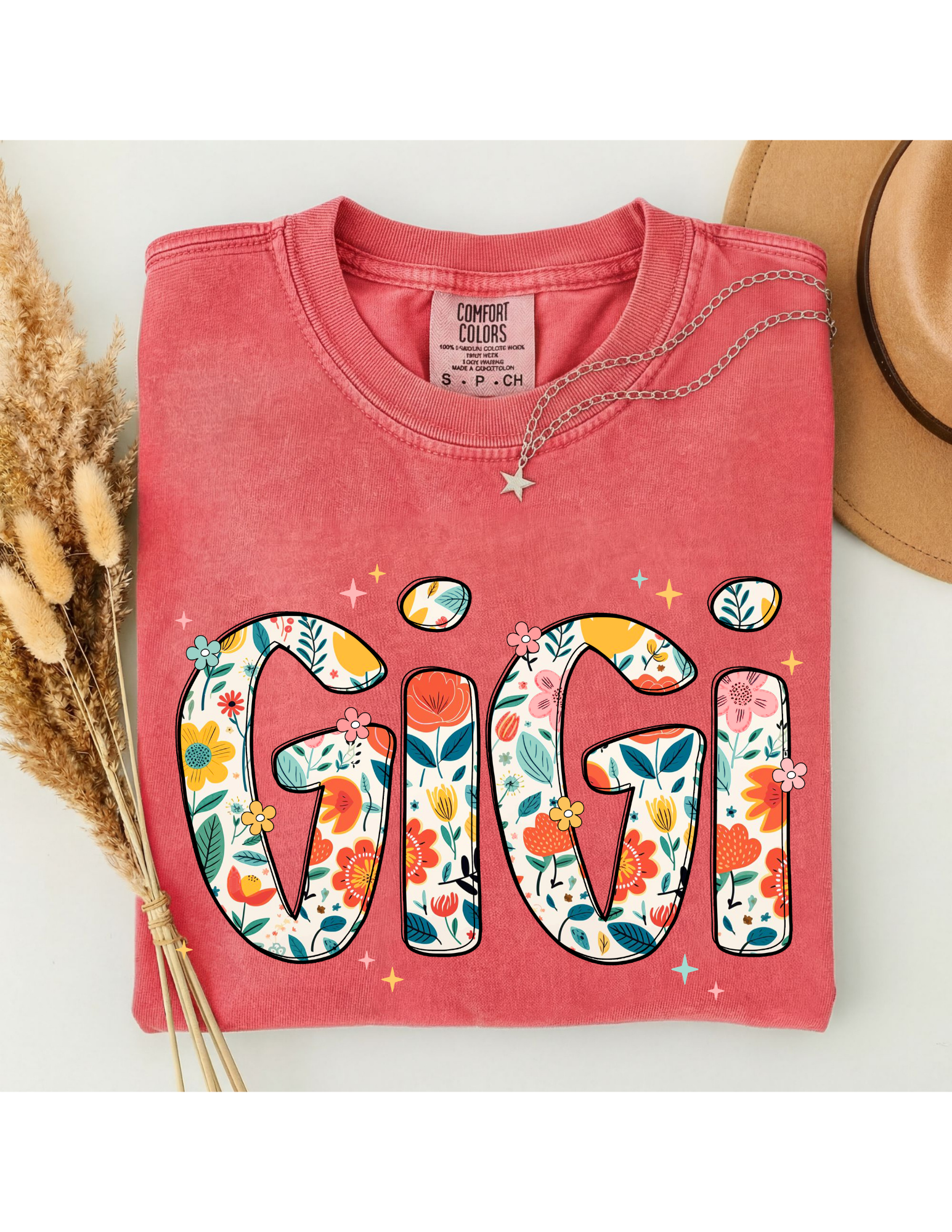 Boho Floral Mother's Day Tee-NO CUSTOMIZATIONS