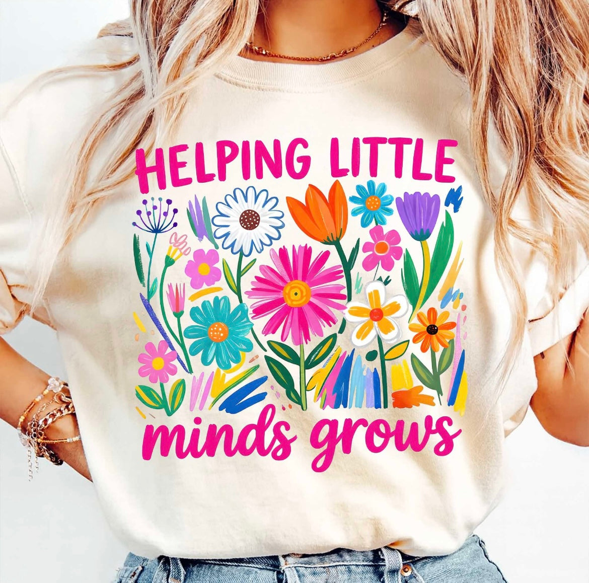 Helping Little Minds Grow Tee